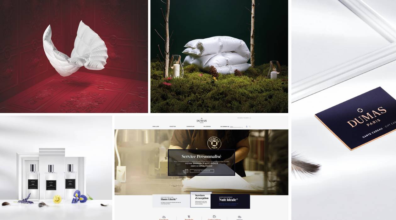 DUMAS PARIS Campagnes Print, Webdesign, edition